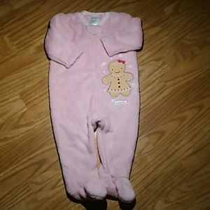 Small Wonders(6-9M) Fleece Jacket/Footsie~3pc Bundle